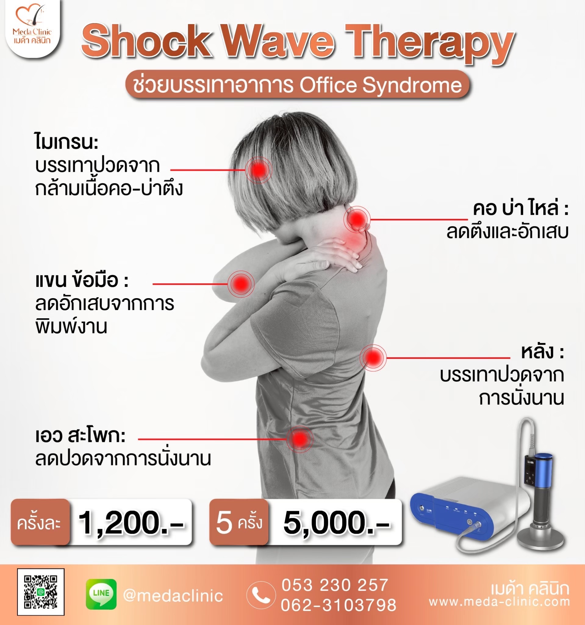 รักษาออฟฟิศซินโดรมเชียงใหม่