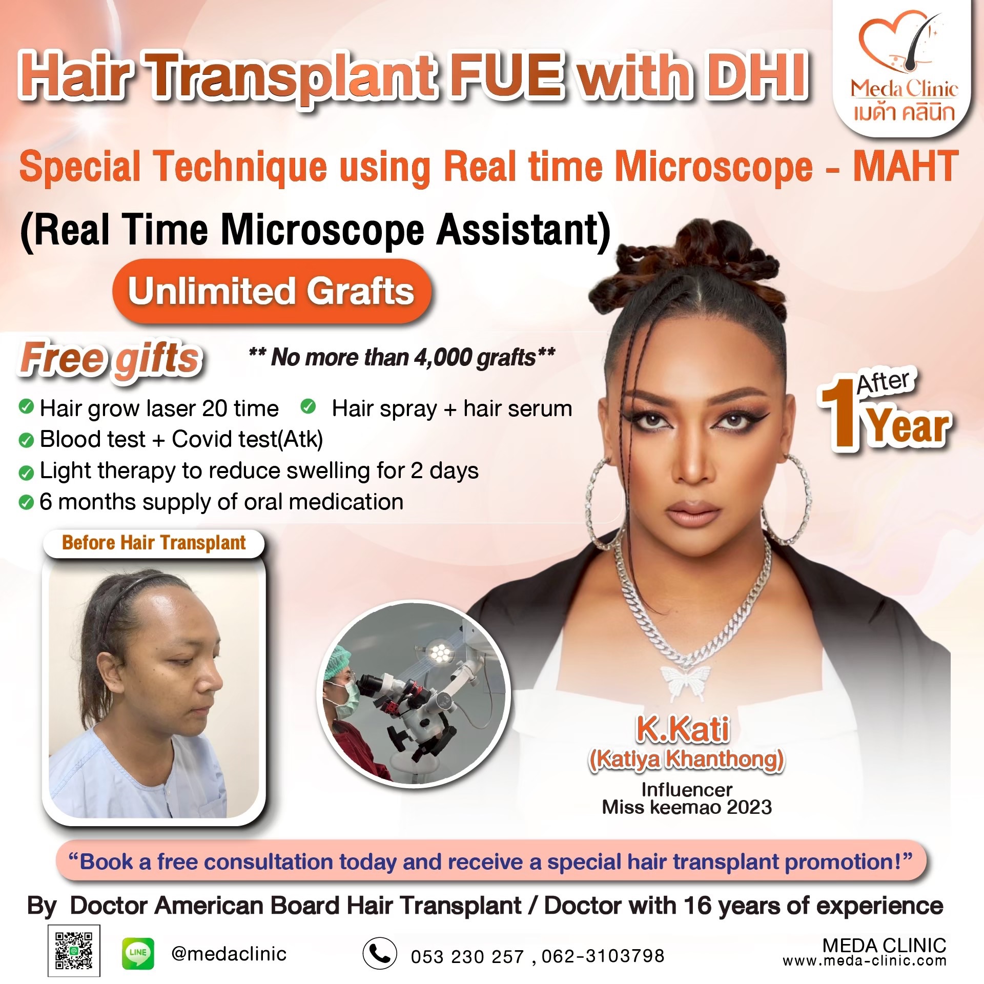 ABHRS hair transplant Thailand